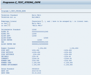 ABAP Zeichenketten Templates (String expressions) – Kollaborieren statt ...